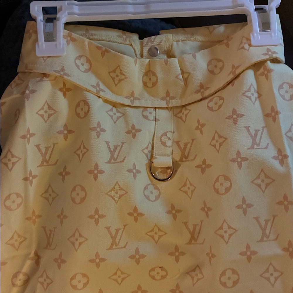 Louis Vuitton Yellow Monogram Pet Jacket - Picture 3 of 5